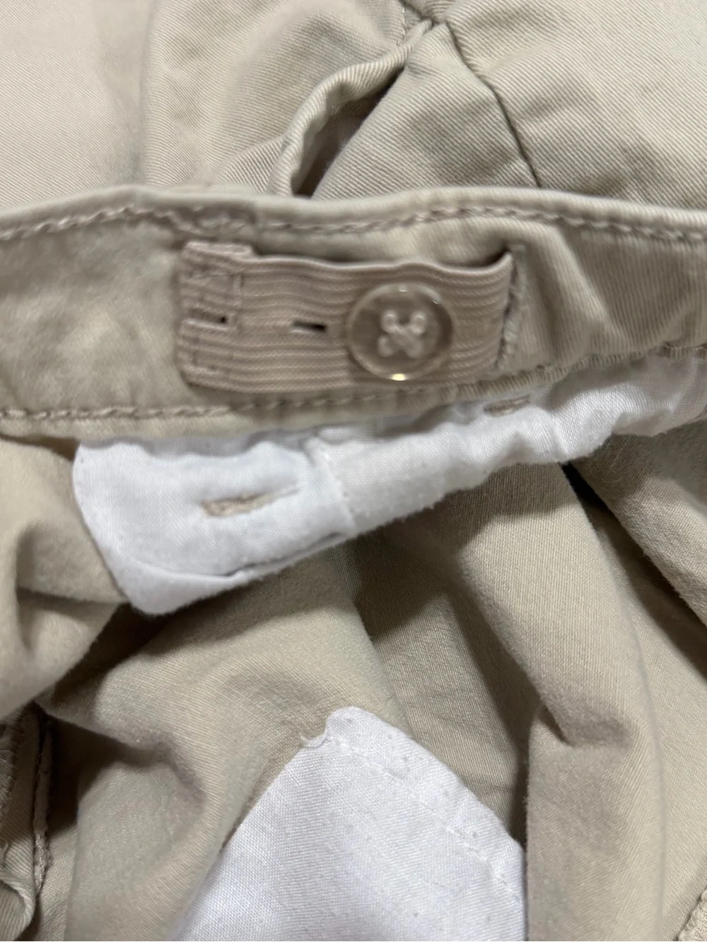 Girls Children’s Place Bermuda Shorts in Cream